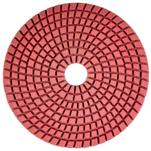 Velcro-faced diamond polishing disc 125 mm, P400