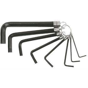 Hex keys 2-10 mm, set 8 pcs