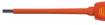 Screwdriver slotted 2.5 x 75mm, 1000V, SVCM