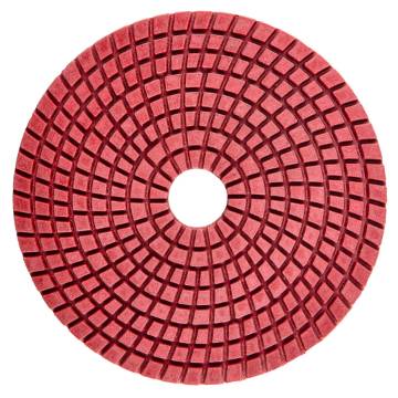 Velcro-faced diamond polishing disc 125 mm, P200