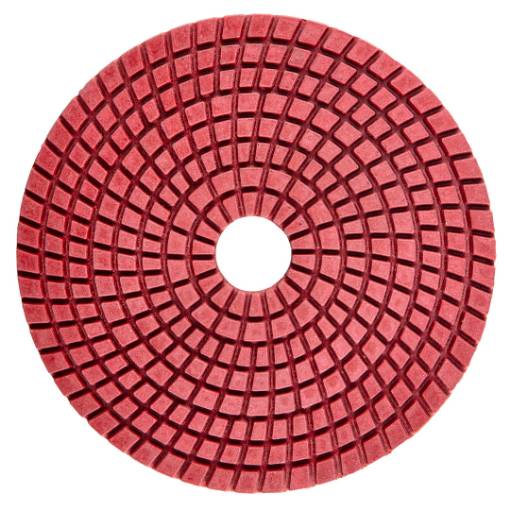 Velcro-faced diamond polishing disc 125 mm, P200