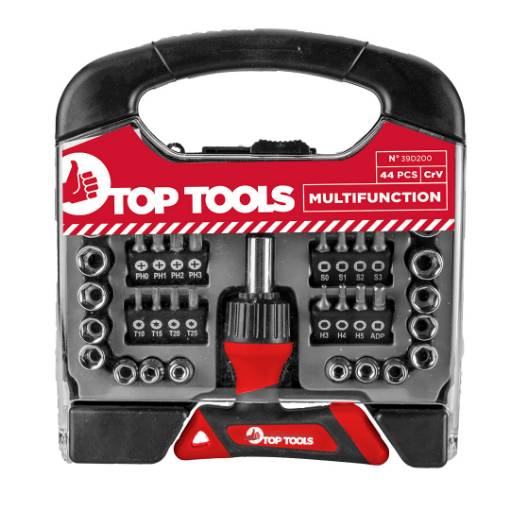 Screwdriver bits with holder, set 44 pcs