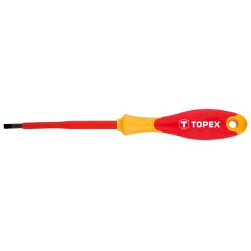 Flat screwdriver 1000V, 4 x 100 mm, CrMo
