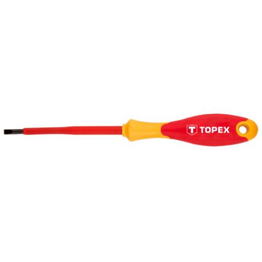 Flat screwdriver 1000V, 4 x 100 mm, CrMo