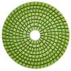 Velcro-faced diamond polishing disc 125 mm, P1000