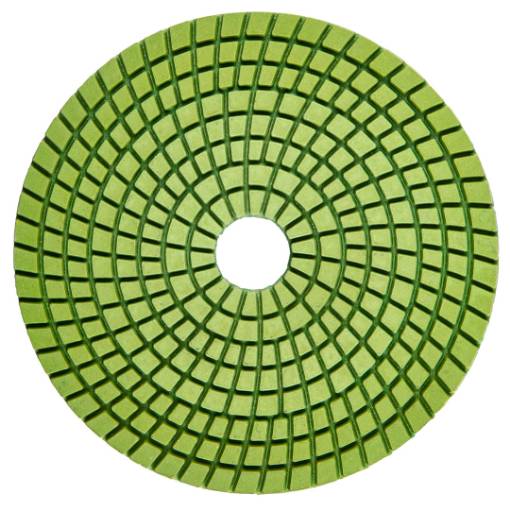 Velcro-faced diamond polishing disc 125 mm, P1000