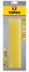 Glue sticks, 11 x 250 mm, yellow, 12 pcs