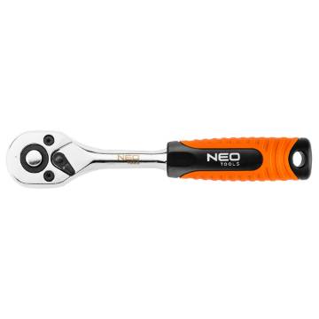 Ratchet handle, straight 1/2", 265 mm