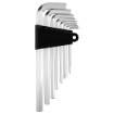 Hex keys 1.5-10 mm, set 9 pcs, long