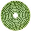Velcro-faced diamond polishing disc 125 mm, P800