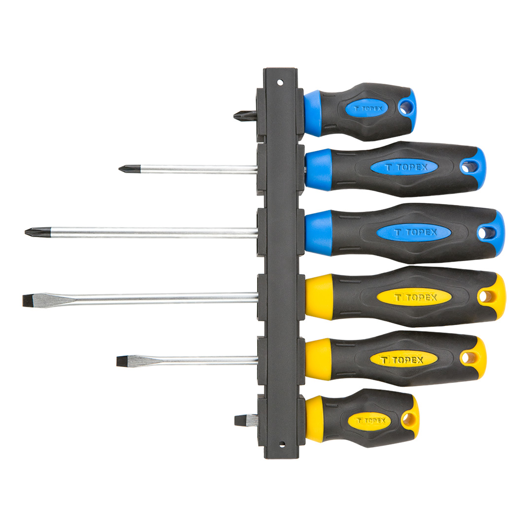 Screwdriver, set 6 pcs