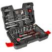 Set of socket spanners 1/4", 1/2", 53 pcs