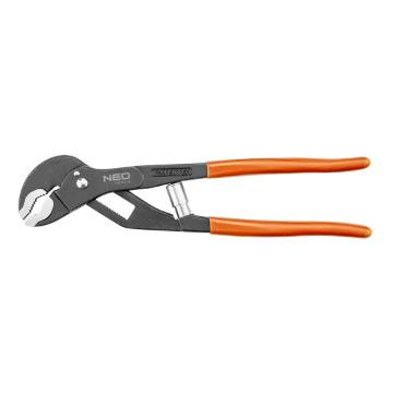 Pliers for pipes 240 mm, 0-52 mm, quick-adjusting