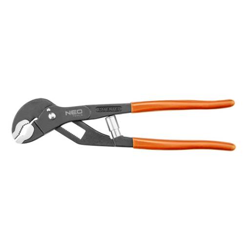 Pliers for pipes 240 mm, 0-52 mm, quick-adjusting