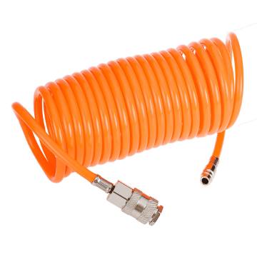 Pressure hose spiral 5 x 8 mm, 5 m, PE