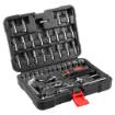 Set of socket spanners 1/4", 49 pcs