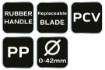 Torulõikur 0-42 mm PVC