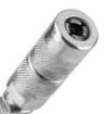 Lubricating nipple 4 jaw