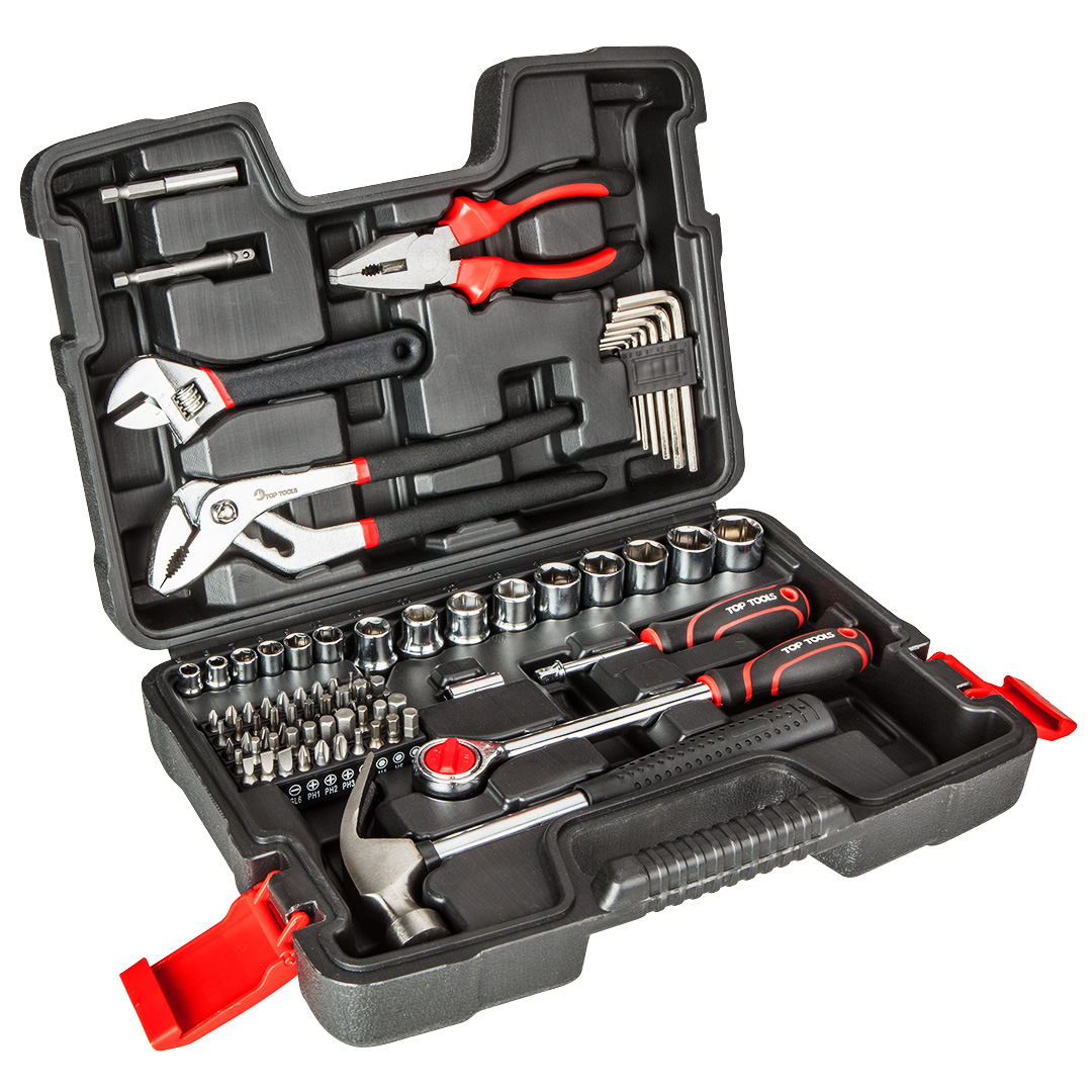 Tools set 1/4", 1/2" 81 pcs