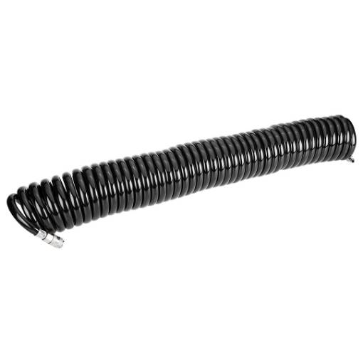 Spiral pressure hose 12 x 17 mm, 15 m, PU