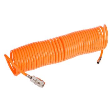Pressure hose spiral 5 x 8 mm, 10 m, PE