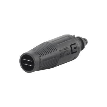 High pressure nozzle, adjustable