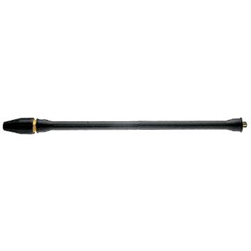 Coated lance  with rotating nozzle