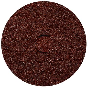 Basic cleaning pad  brown 7"/ 17,8 cm