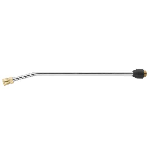 Curved lance  with quick release for nozzles