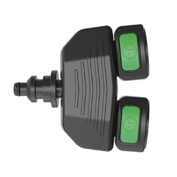 Double nozzle intake
