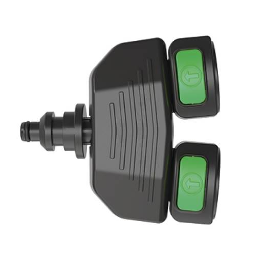 Double nozzle intake