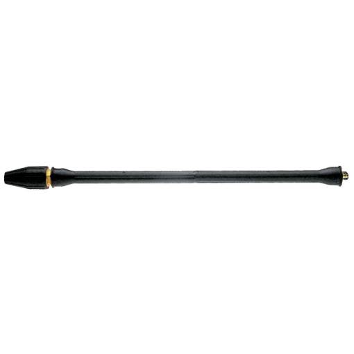 Coated lance  with rotating nozzle