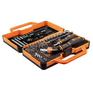 Screwdriver bits with holder, 69 pcs