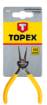 Front-cutting precise pliers 125 mm