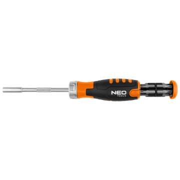 Ratchet screwdriver and bit set 12 pcs.