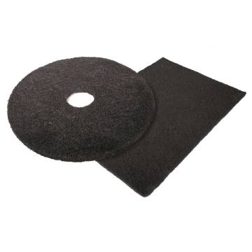 Basic cleaning pad  711 x 355 mm black