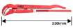 Pipe wrench type 45, 1", 330 mm