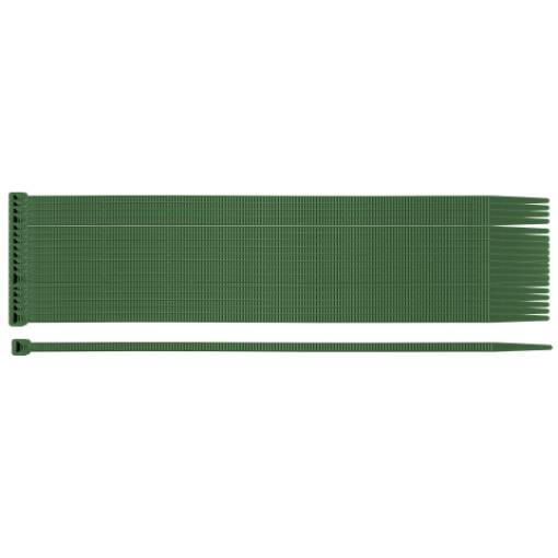 Garden cable ties 3.6 x 200 mm, 50 pcs, green