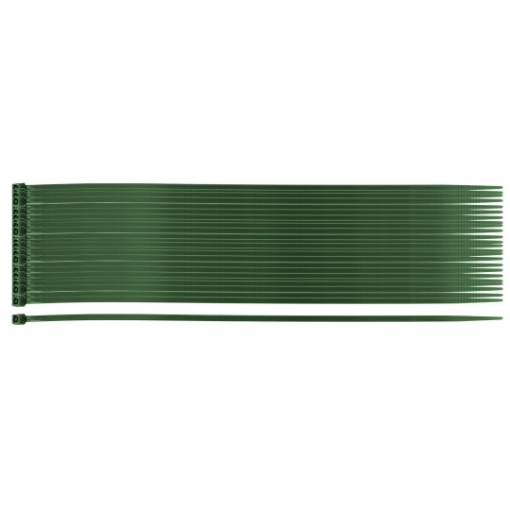Garden cable ties 2.5 x 200 mm, 50 pcs, green