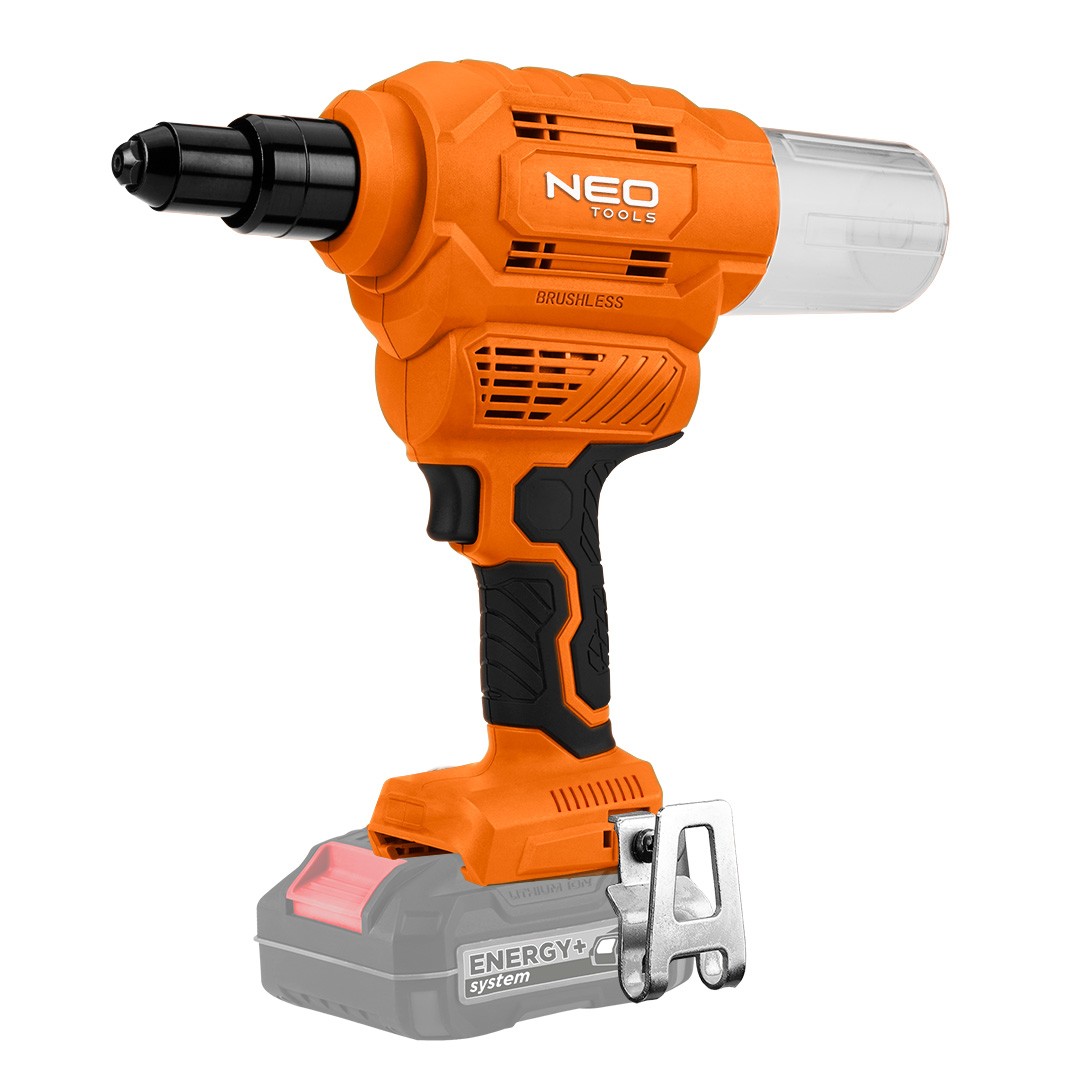 Riveting machine 18V E+, without battery
