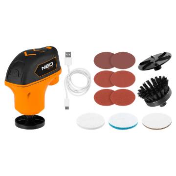 Mini multifunctional device/polisher 4V, Li-Ion, USB-C