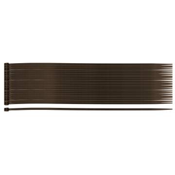 Garden cable ties 2.5 x 200 mm, 50 pcs, brown