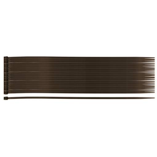 Garden cable ties 2.5 x 200 mm, 50 pcs, brown