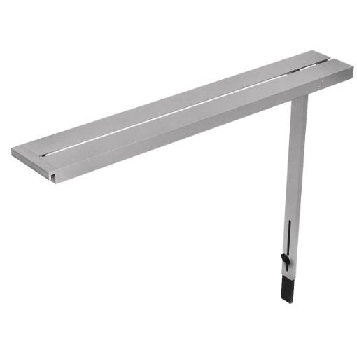 Table extension without transverse stop, without fixing rail  TVL