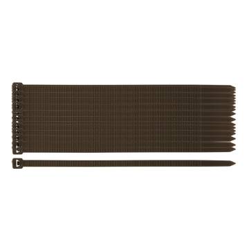 Garden cable ties 4.8 x 160 mm, 50 pcs, brown