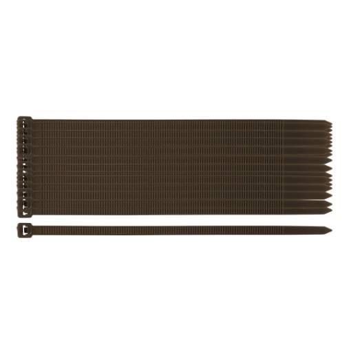 Garden cable ties 4.8 x 160 mm, 50 pcs, brown