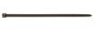 Garden cable ties 4.8 x 160 mm, 50 pcs, brown