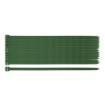 Garden cable ties 4.8 x 160 mm, 50 pcs, green