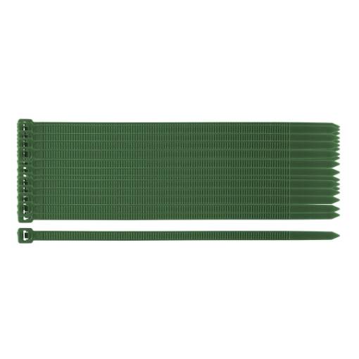 Garden cable ties 4.8 x 160 mm, 50 pcs, green