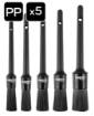 Set of detailing brushes 5 pcs.